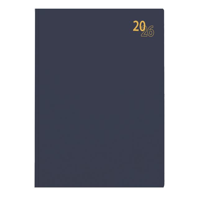 DIARY A4 PAD STANDARD BLUE 2025